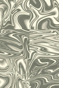 Psychedelic Liquid Light Wall Art, Abstract Contact Sheet Print in Bleached Neutrals — grid